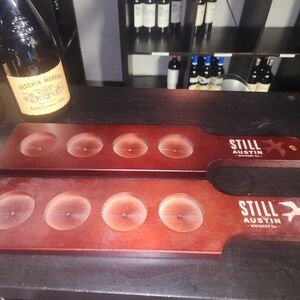 Still Austin Whiskey Flight Board Paddles X 2